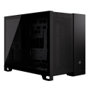 Case Corsair 2500D Airflow, Semi-Torre, Doble Cámara, mATX/Mini-ITX, Negro CC-9011263-WW