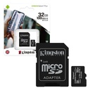Micro SD Kingston 32GB micSDHC Canvas Select Plus  100R A1 C10 Card SDCS2/32GB