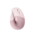 Mouse, Logitech Lift Vertical Ergonomic vertical, 6 botones, inalámbrico - Bluetooth, 2.4 GHz, 910-006472