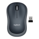 Mouse Wileress Logitech M185 Dark Silver 2.4ghz 910-002225