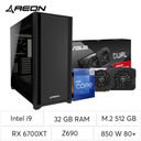 PC Aeon i9 RX 6700XT 12GB OC