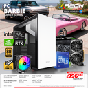PC BARBIE i5-10600KF, RTX 3060 OC 12GB, 16GB DDR4, M.2 512GB