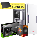 Pc Design Pro Ryzen 7 5700, RTX 4060 8GB OC, 16GB DDR4, SSD 240GB, 750W 80+ BRONCE