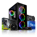 PC Escritorio Intel NOW i3 10105, 8GB DDR4, SSD 240GB, GTX 1650 4GB, Temp Glass, 600W