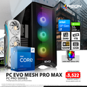 PC EVO MESH PRO MAX i7-13700F, RTX 4090 24GB, 1TB M.2, 32GB DDR5.
