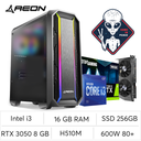 PC Intel Now YAMA TRINA,  i3 10100, RTX 3050 8GB