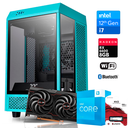 Pc Mini intel i3 13100F, RX 6600 8GB, DDR4 16GB, M.2 250GB, 600W 80+ Gold