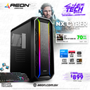 PC NX Cyber - i5 10th, RX6600 XT 8GB, 16GB DDR4, 240GB SSD
