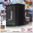 PC POTATO CLAUS RYZEN 5 4600G, 16GB DDR4, 256GB M.2, B450M.