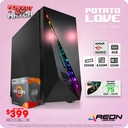 Pc Potato Love Ryzen 5 5600G, M.2 256GB, DDR4 8GB.