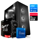 Pc S200 TG intel i7 12700F, RX 7600 XT 16GB, DDR4 64GB, M.2 1TB, AIO 240 MM, 750W 80+ Bronce