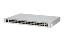 Switch, Ubiquiti UniFi - Conmutador - Gestionado - 48 x 10/100/1000 (32 PoE+) + 4 x Gigabit SFP, USW-48-POE
