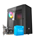 Pc Standard Airone Intel i3 12100F, GT 710 2GB, RAM 16GB, SSD 256GB, 600W 80+