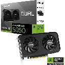 Tarjeta de Video Asus Dual GeForce RTX 5050 OC 8 GB PCIe 5.0 - 90YV0N72- M0AA00 