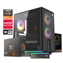 Computadora Gaming ATOM B | Ryzen 5 8500G / A620 / 32GB DDR5 / 256GB M.2 / 600W 80+ / WiFi USB 