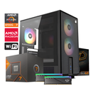 Computadora Gaming ATOM H | Ryzen 7 8700G / A620 / 32GB DDR5 / 256GB M.2 / 600W 80+ / WiFi USB 