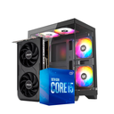 Computadora Gaming ClearView Intel i5 10400 / H510 / 32GB DDR4 RGB/ RTX 5050 OC 8GB / 1TB SSD / Thermax 6 / 650W 80 + 