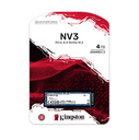 Disco Kingston 4000G (4TB) NV3 M.2 2280 Up to 6000 Mb/s, SNV3S/4000G