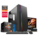 PC Potato Student - AMD Ryzen 7 5700G / Radeon Graphis / A520M/RAM 16GB DDR4 /SSD M.2 256GB Legend / 800W/ Teclado y Mouse