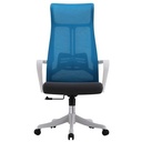 SILLA XTRIKE ME GC-913 Blanca-Azul GC-913 WHBL