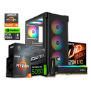 PC Gaming Power X - Ryzen 5 5600T / A520M K V2 / 32GB DDR4 3200Mhz /  M2 512GB Gen 4 / RTX 5060 8GB / 750W 80 Plus / AIRONE 300-X  