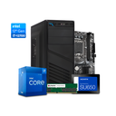 Pc Office Elite Intel i7 12700, H610M, RAM DDR5 16GB, SSD 256GB, 600W