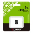 Memoria MicroSDXC Kingston 1TB Canvas Select Plus Gen3 150MB/s A1 Ca, SDCS3/1TB