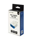 Cargador UNNO TEKNO para Celular - 2 puertos USB - PW5052WT