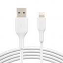 Cable Belkin Boost, iPhone/iPad Lightning a USB-A, 2 Metros, Certificación MFi, CAA001bt2MWH
