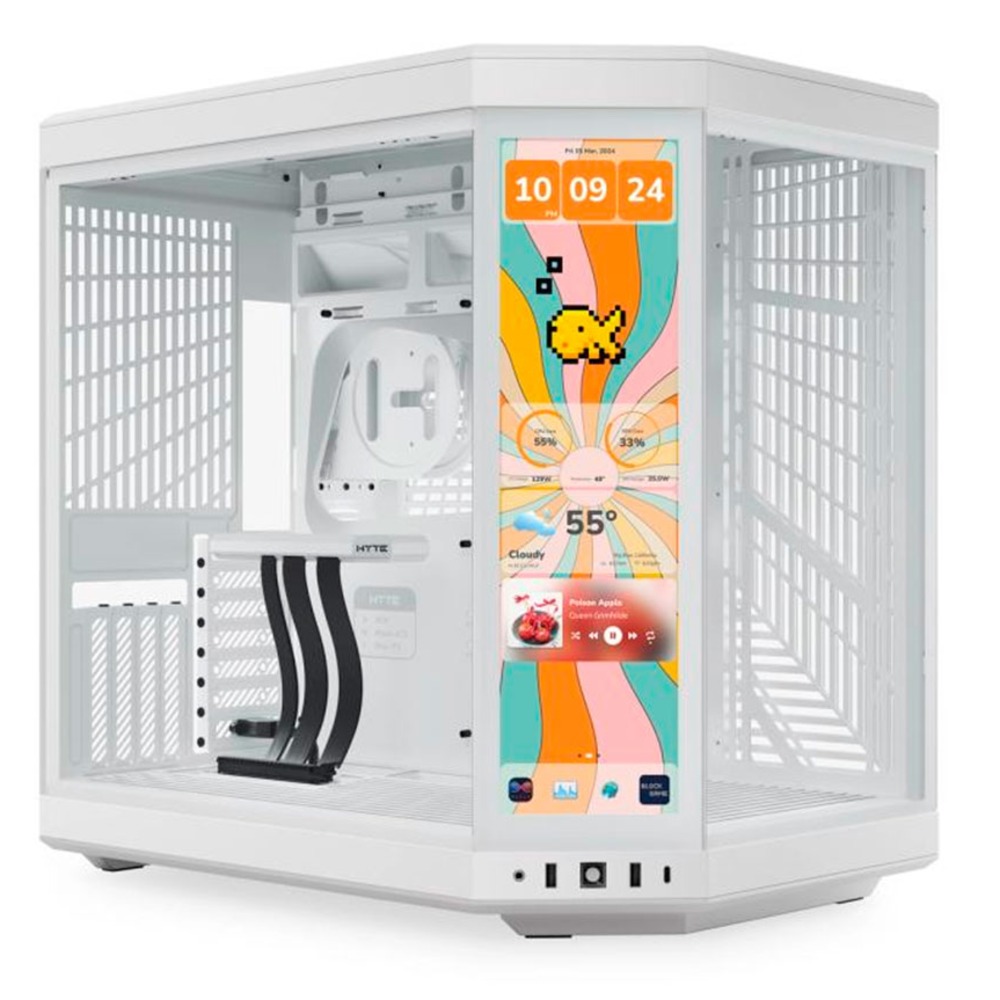 Case Hyte Y70 Touch Infinite Sn/Wh, CS-HYTE-Y70TTI-WW