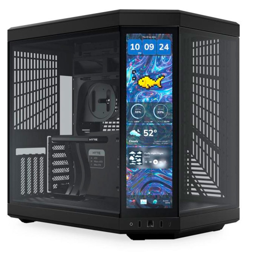 Case Hyte Y70 Touch Infinite BK, CS- HYTE-Y70TTI-BB