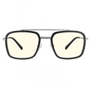 Gafas Gunnar Optiks BAR-05009 BARRON PLATEADO TRANSPARENTE - Gafas para computadora