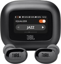 JBL Live Buds 3 Headphones - True wireless - NEGRO  - JBLLIVEBUDS3BLKAM ANC, 40hrs, IP55, carga inalambrica, LCD, LDAC