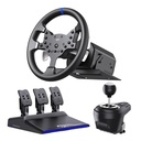 Volante PXN V99 Force FeedBack 3.2Nm, 900°, Hall Effect, Quick Release, PC, PS4, Xbox Series X|S - PXN-BC-CH(V99)