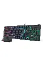 Combo Teclado y Mouse Redragon - Wired - Negro -  5 level DPI adjustable, max to 10000DPI,  25-Key Anti-Ghosting S107RGB-BA