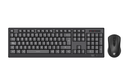 Combo Teclado y Mouse INALAMBRICO Redragon BS-8343A - Negro - BS-8343A