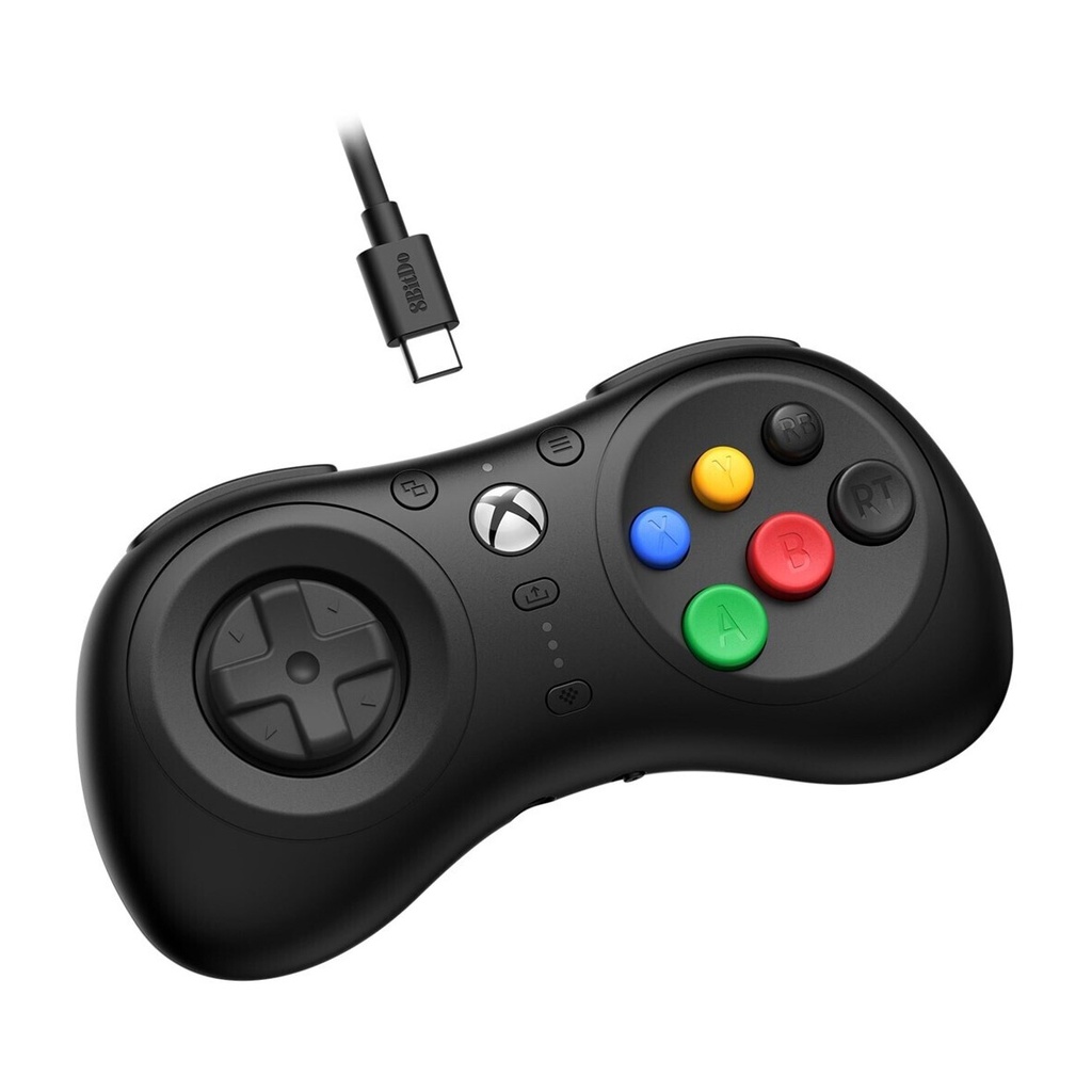 Control 8BitDo M30 Wired - Xbox - Negro - 82DA