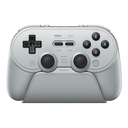 Control 8BitDo Pro 3 Bluetooth - 2.4G - Windows/Switch/SteamOS - Gris - 80GQ