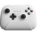 Control 8BitDo Ultimate 2 Wireless - 2.4G - Base de Carga - SteamOS - Blanco - 81HE