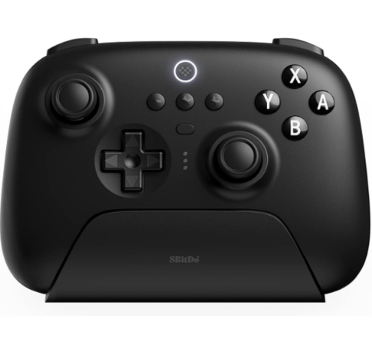 Control 8BitDo Ultimate 2 Wireless - 2.4G - Base de Carga - SteamOS - Negro - 81HE