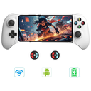 Control 8BitDo Ultimate Mobile Gaming - para Android - Bluetooth - Blanco - 80LB, Hall Effect Joysticks and Hall Triggers 