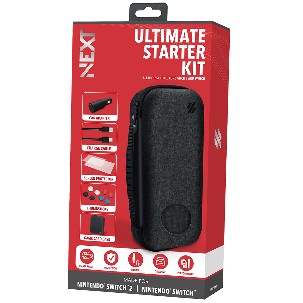Kit de Accesorios NEXT Ultimate Starter Kit para Nintendo Switch 2 y Switch - NX-NS2SK24