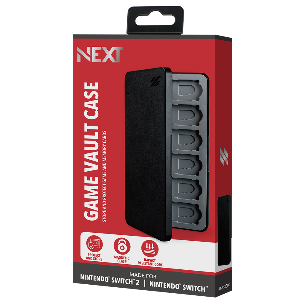 Estuche NEXT Game Vault Case para juegos de Nintendo Switch - NX-NS2GVC