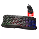 Teclado AZZA Gaming Menbrana KBAZ-015 ESP + GRATIS Mouse Riotoro Nadix
