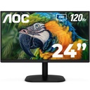 MONITOR AOC 24" (23.8") 24B35H3, FHD (1920X1080) 120HZ, PANEL IPS, HDMI, VGA, HDR, ADAPTIVE SYNC, VESA.