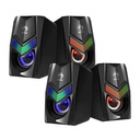 2X Tanto 🤑 | Bocinas USB Marvo 2.0, 3 Watts, Iluminacion RGB, SG-118
