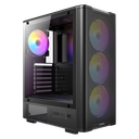  PC M-TEK Ryzen 5 5500 | RTX 5050 8GB | RAM 16GB | SSD 512GB | Fuente 650W | Case Antec ARGB | Windows 11 Pro