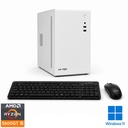 PC Standard office Plus– Ryzen 5600GT 16gb ram, m.2 256gb, B450M HDV, WIN 11 PRO, teclado y mouse Case + Fuente 