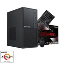PC Standard Mini – Athlon 3000G, 8GB Ram, M.2 256GB, B450M-HDV, Teclado y Mouse Case + Fuente