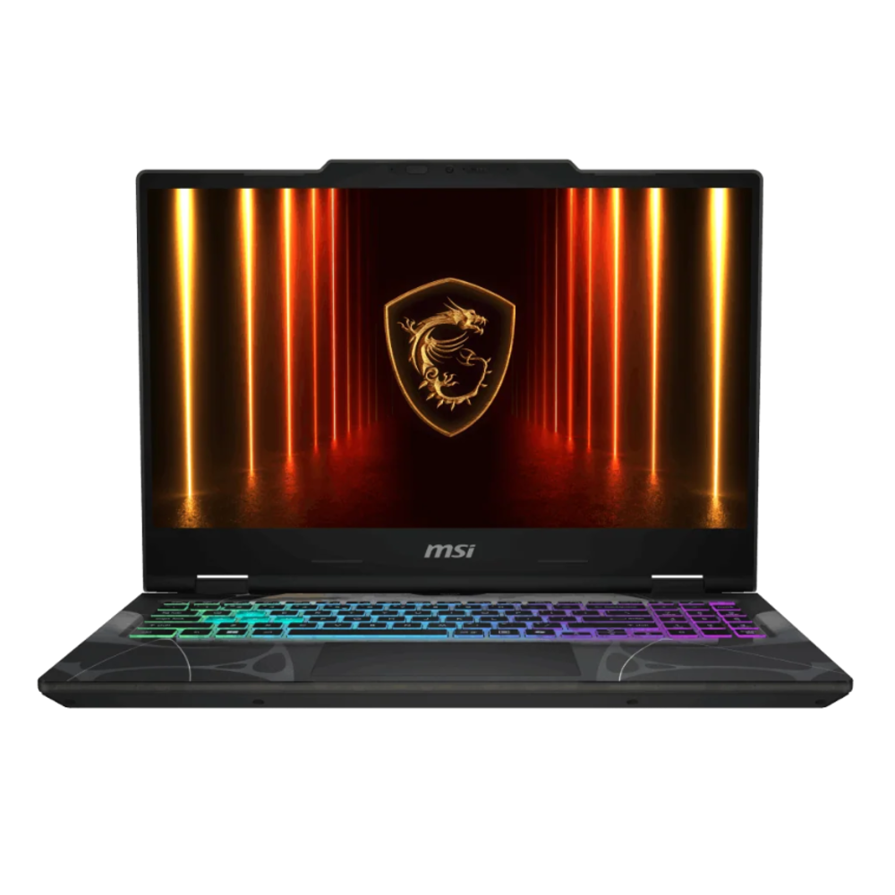  Laptop MSI Cyborg 15 - I5-13420H - 512GB SSD - 16GB DDR5 - RTX5050 8GB, 144 Hz IPS - Translucent Black - 9S7-15Q342-665